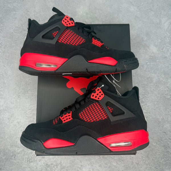 Jordan 4 Retro Red Thunder *pre - owned* SIZE 8 - Kicks Collective PA - Jordan - CT8527-016 - Men's Shoes - 8M/9.5W - Pre - Owned