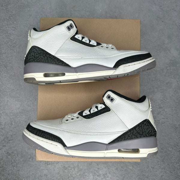 Jordan 3 Retro Cement Grey *pre - owned* SIZE 10.5 - Kicks Collective PA - Jordan - CT8532-106 - Men's Shoes - 10.5M/12W - Pre - Owned - Replacement Box