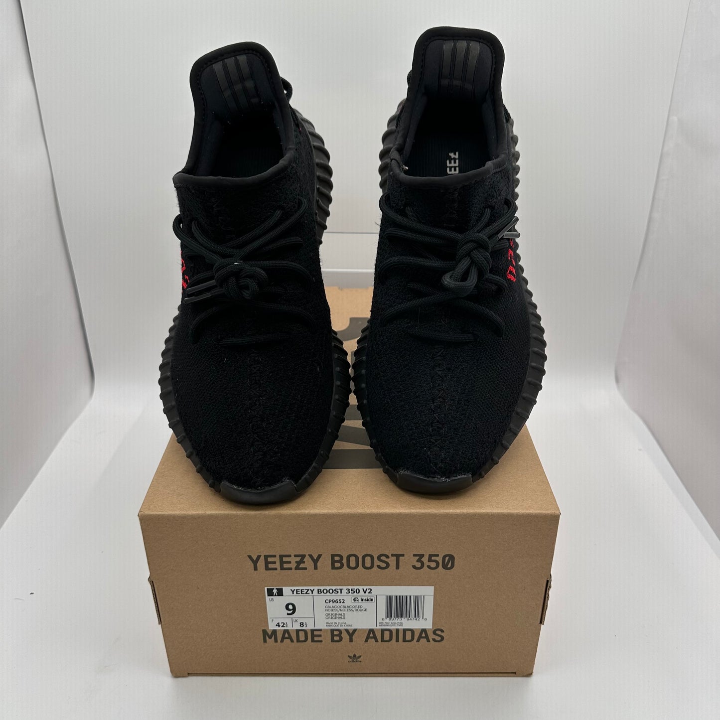 adidas Yeezy Boost 350 V2 Bred *pre-owned* (SIZE 9)