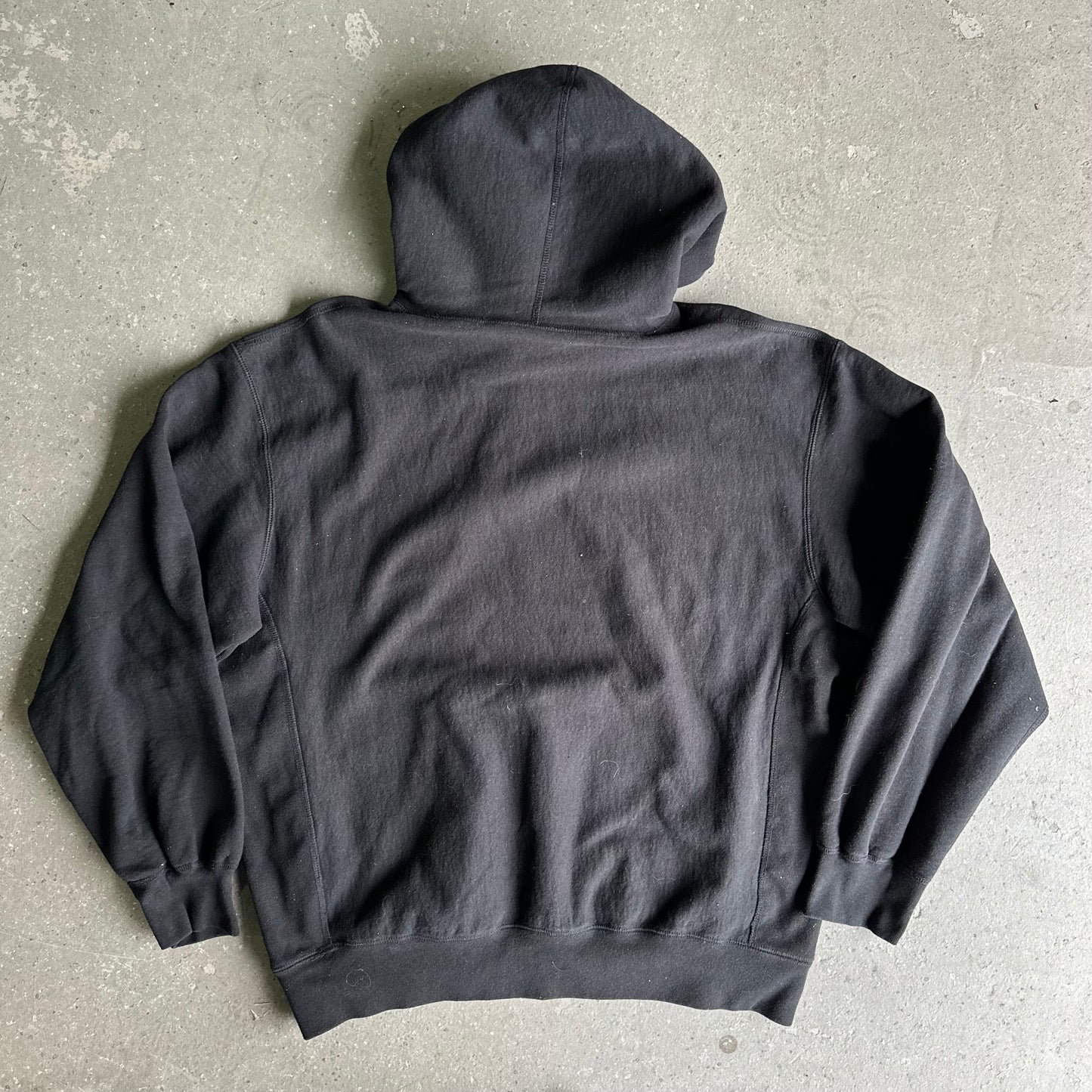 Supreme Collegiate Hooded Sweatshirt 'Black' *pre-owned* (SIZE XL)