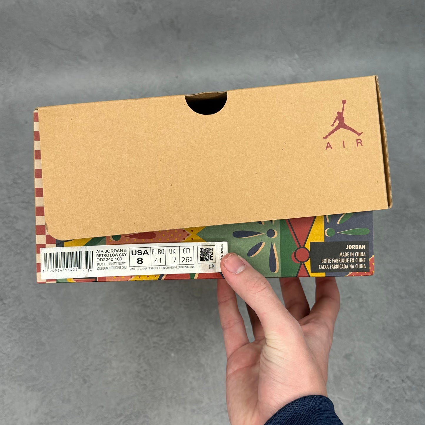 Jordan 5 Retro Low Chinese New Year (2021) *pre-owned* SIZE 8