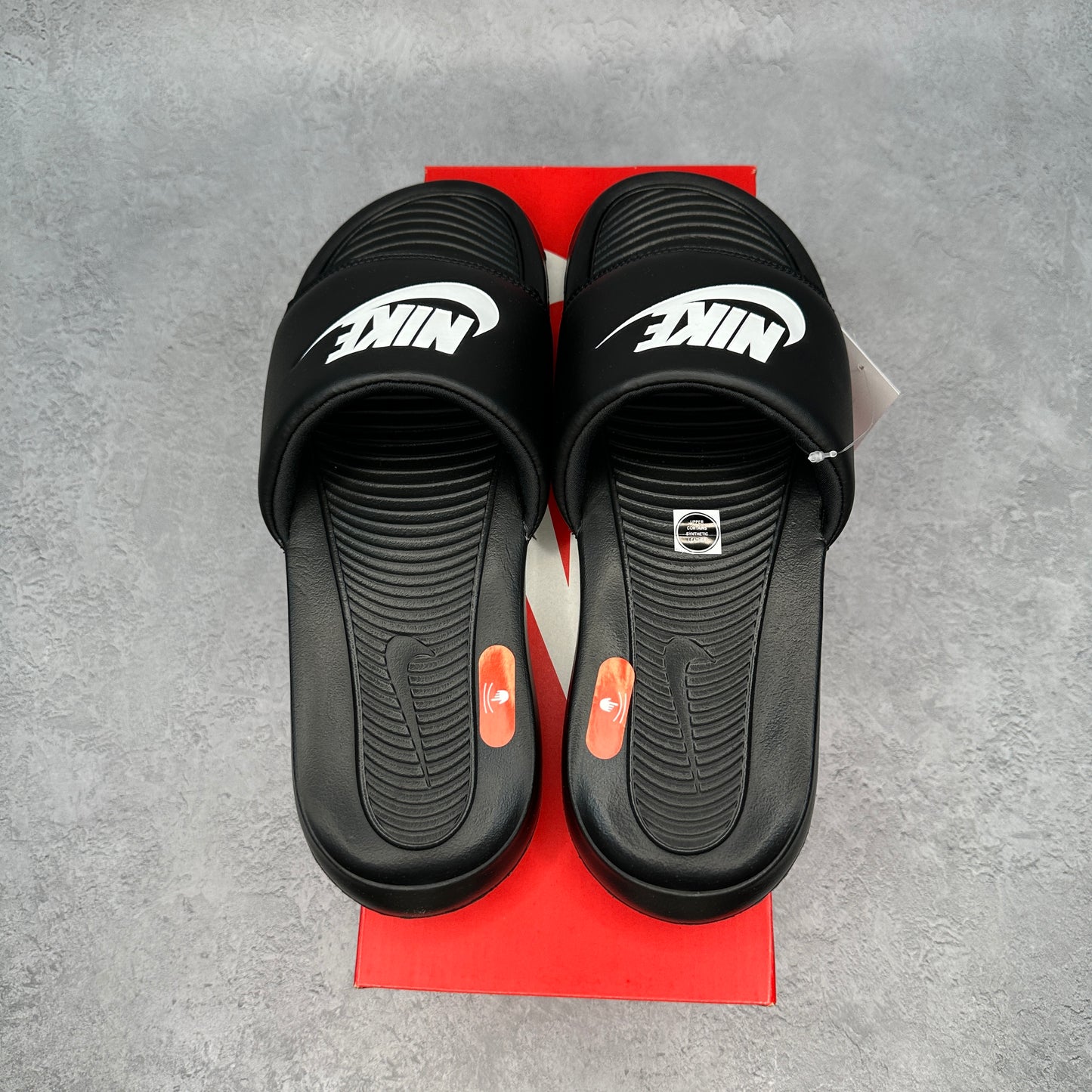 Nike Victori One Slide Black White