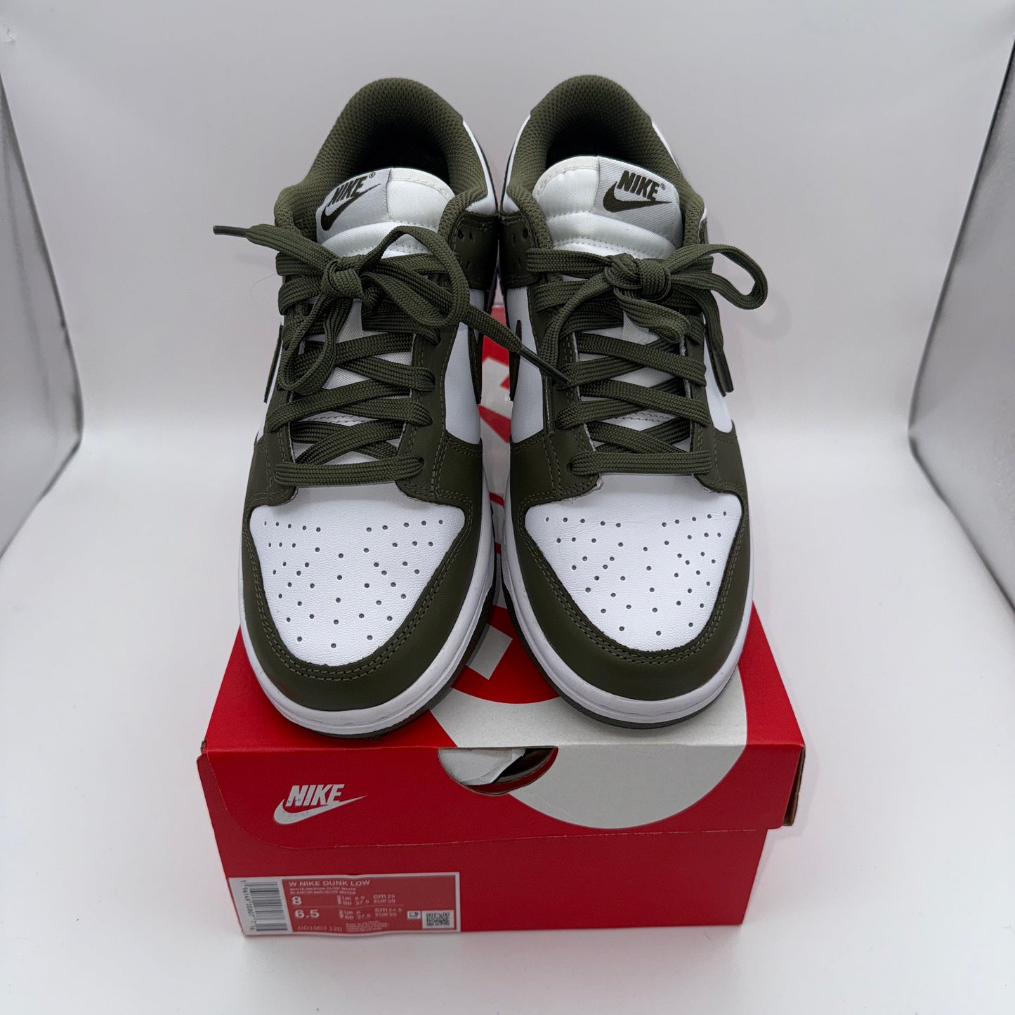 Nike Dunk Low Medium Olive (Women’s) *pre-owned* (SIZE 8W)