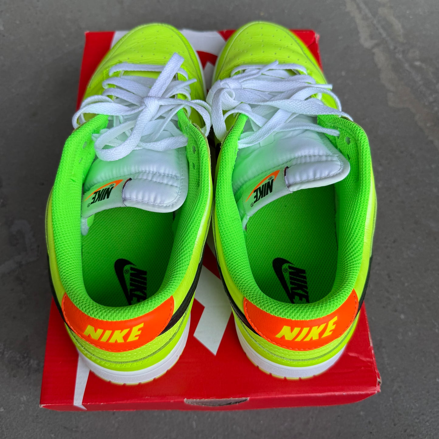 Nike Dunk Low SE Splash Volt *pre-owned* (SIZE 11)