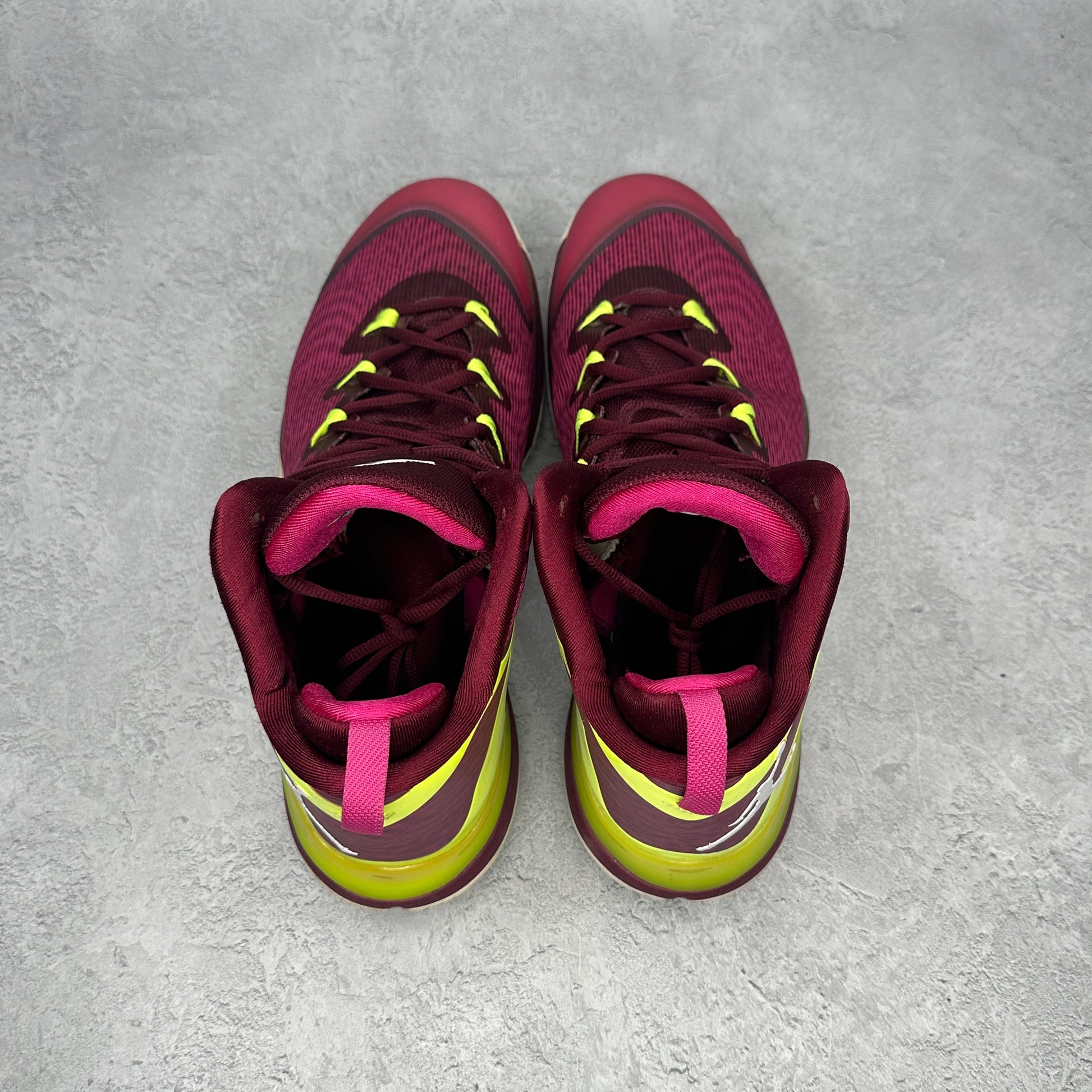 Air Jordan Super.Fly 3 Purple/Green *pre-owned* SIZE 11.5