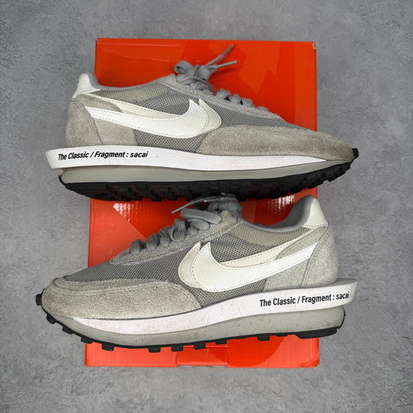 Nike LD Waffle SF sacai Fragment Grey *pre - owned* SIZE 7.5 - Kicks Collective PA - Nike - DH2684-001 - Men's Shoes - 7.5M/9W - Pre - Owned