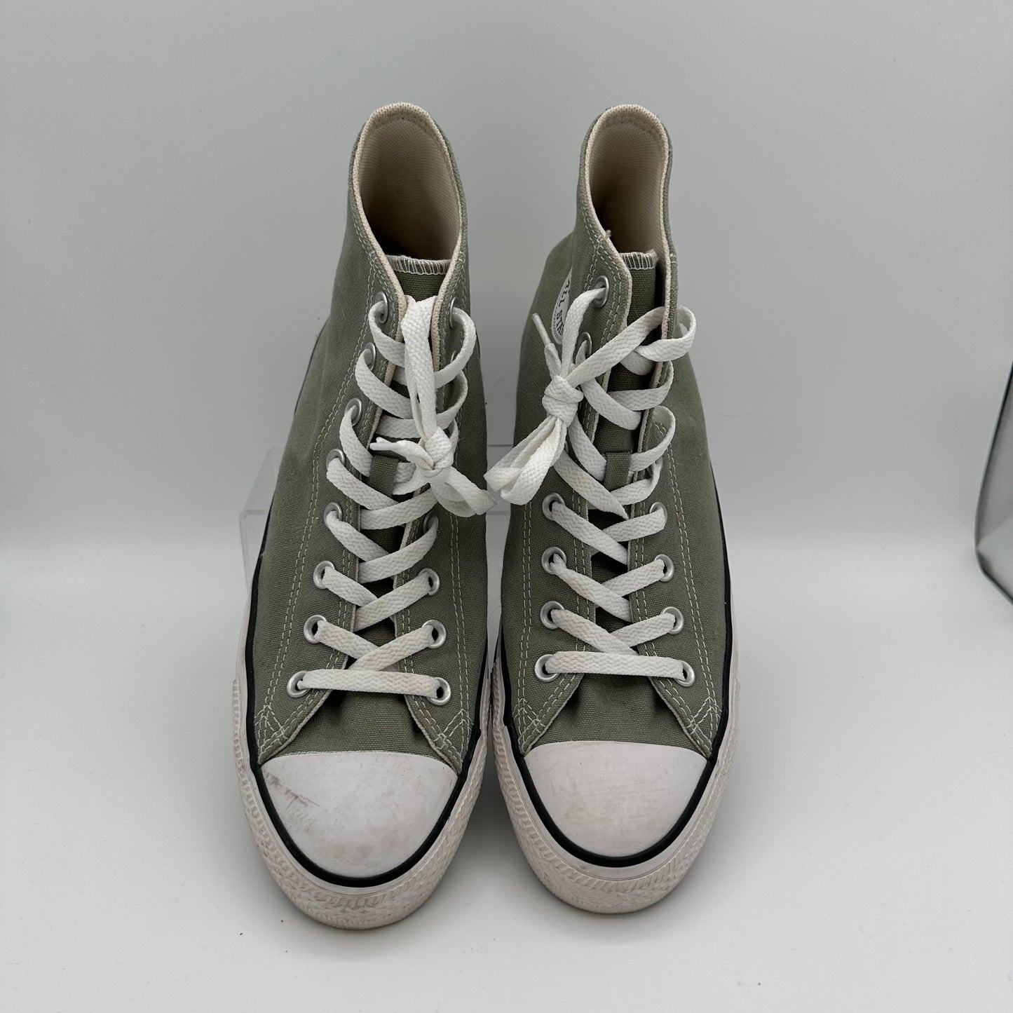 Converse Chuck Taylor High Green *pre-owned* (SIZE 9)