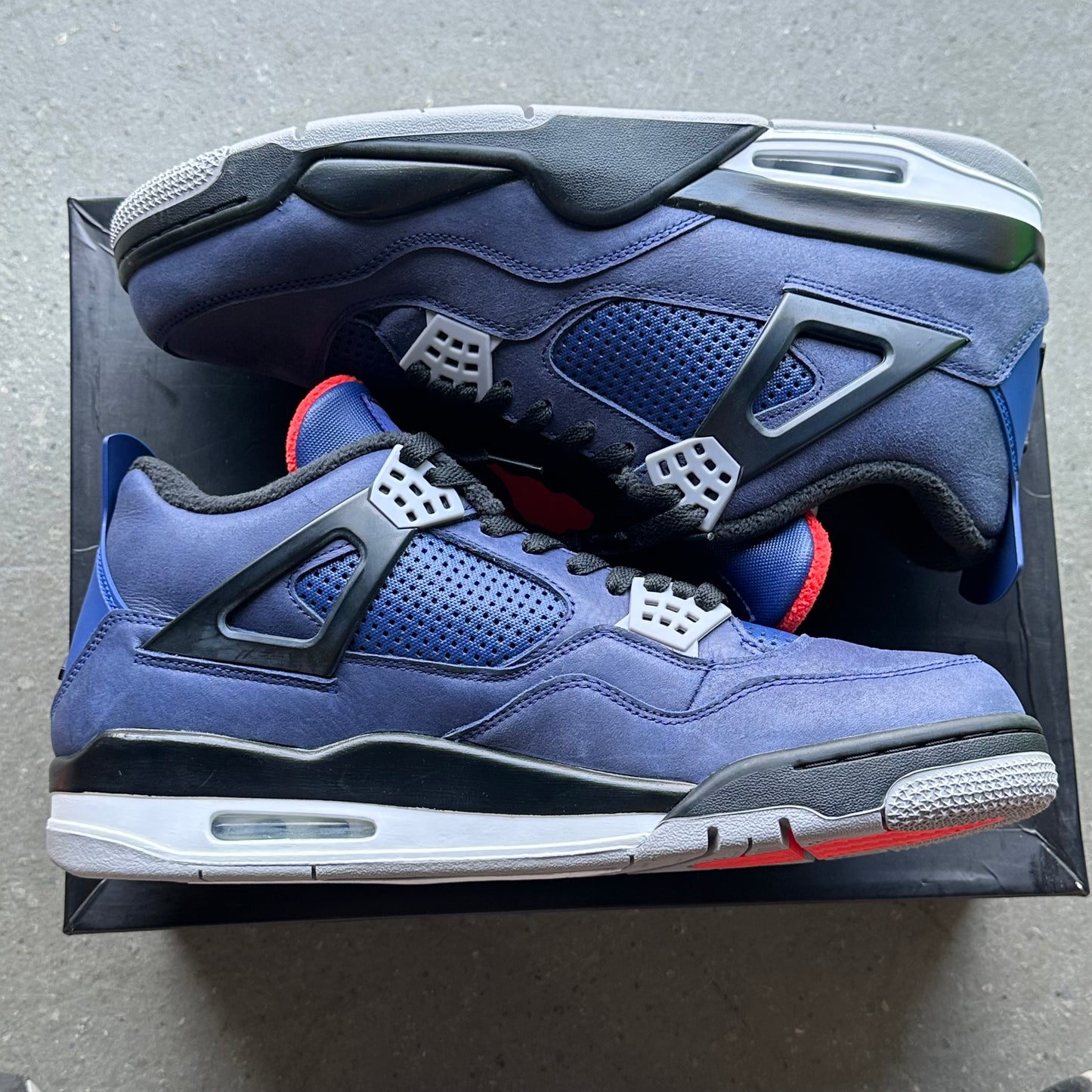 Jordan 4 Retro Winterized Loyal Blue *pre-owned* (SIZE 13)