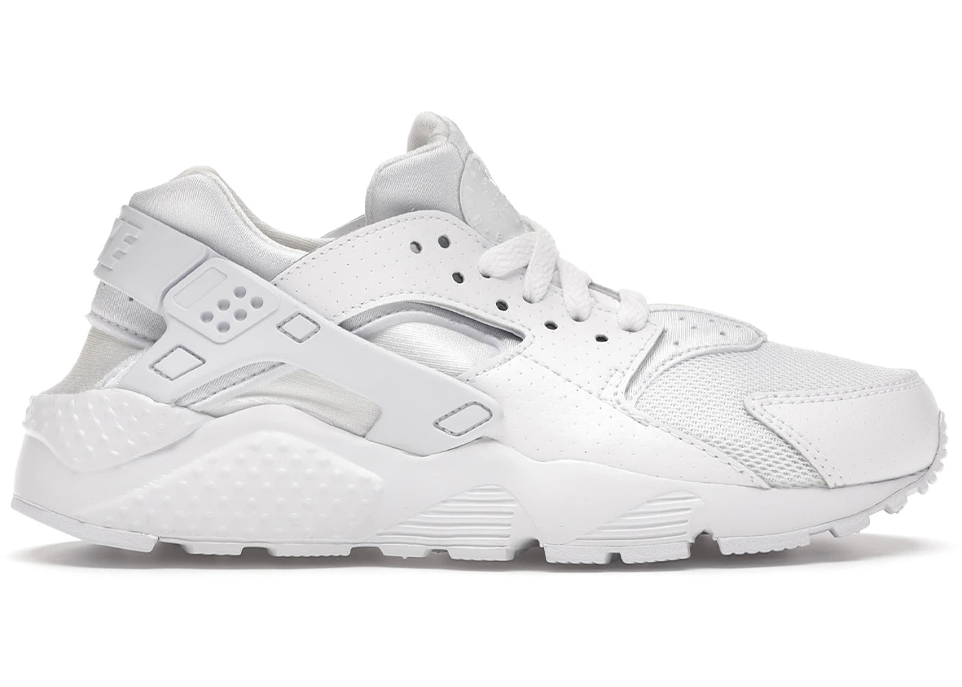 Nike Air Huarache Run White Pure Platinum (GS) *pre-owned* SIZE 6.5Y