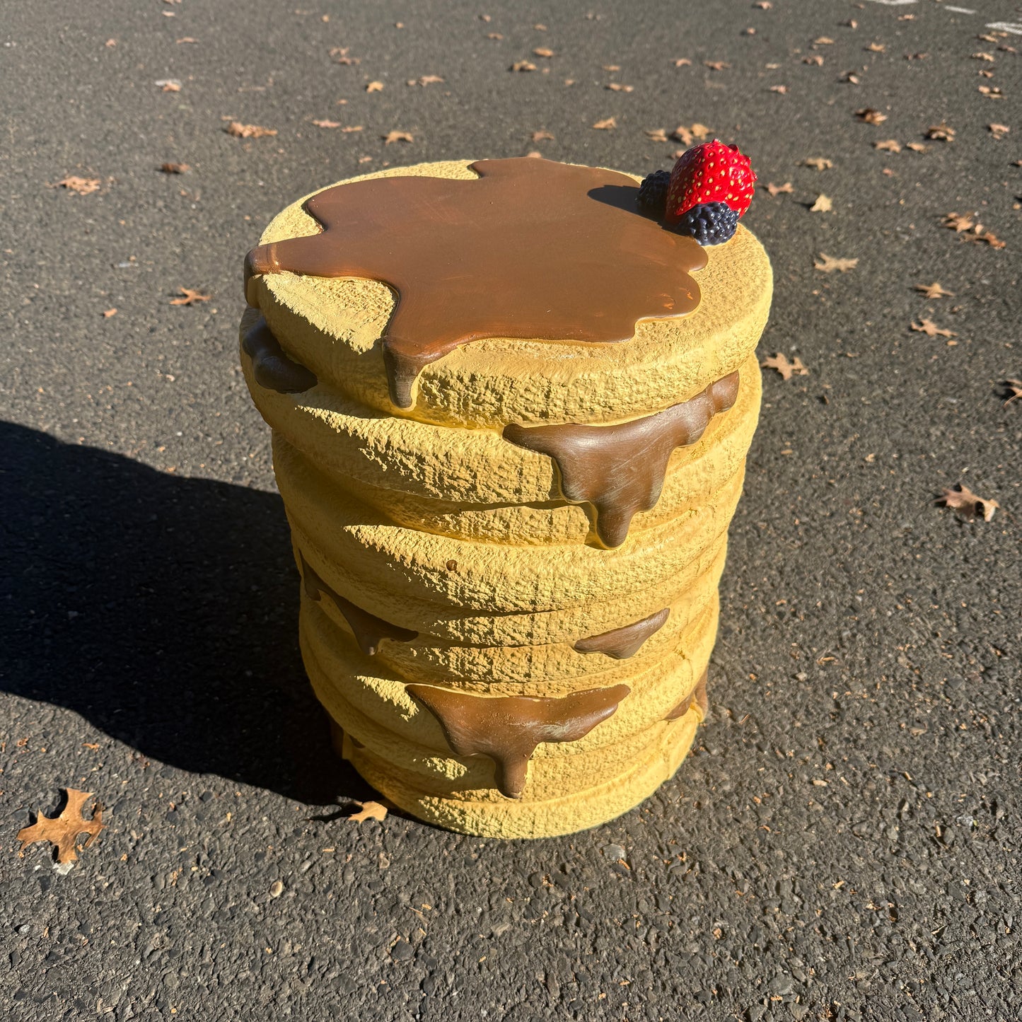 TikTok Viral Pancakes Food Stool (DELIVERY ONLY)