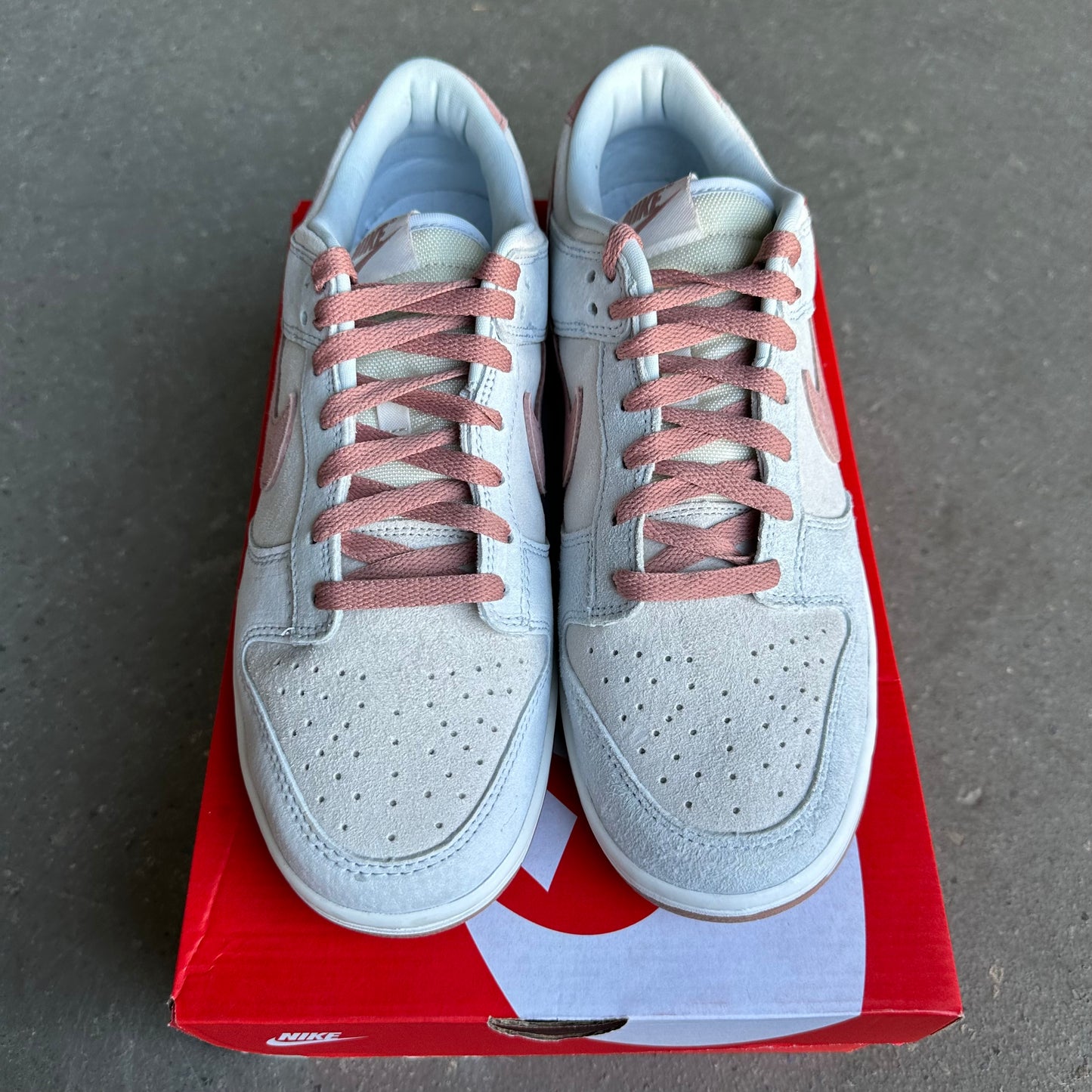 Nike Dunk Low Fossil Rose *pre-owned* (SIZE 10)