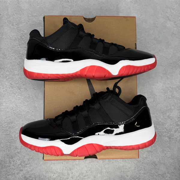 Jordan 11 Retro Low Bred (2025) VNDS *pre - owned* SIZE 9.5 - Kicks Collective PA - Jordan - FV5104-006 - Men's Shoes - 9.5M/11W - Pre - Owned
