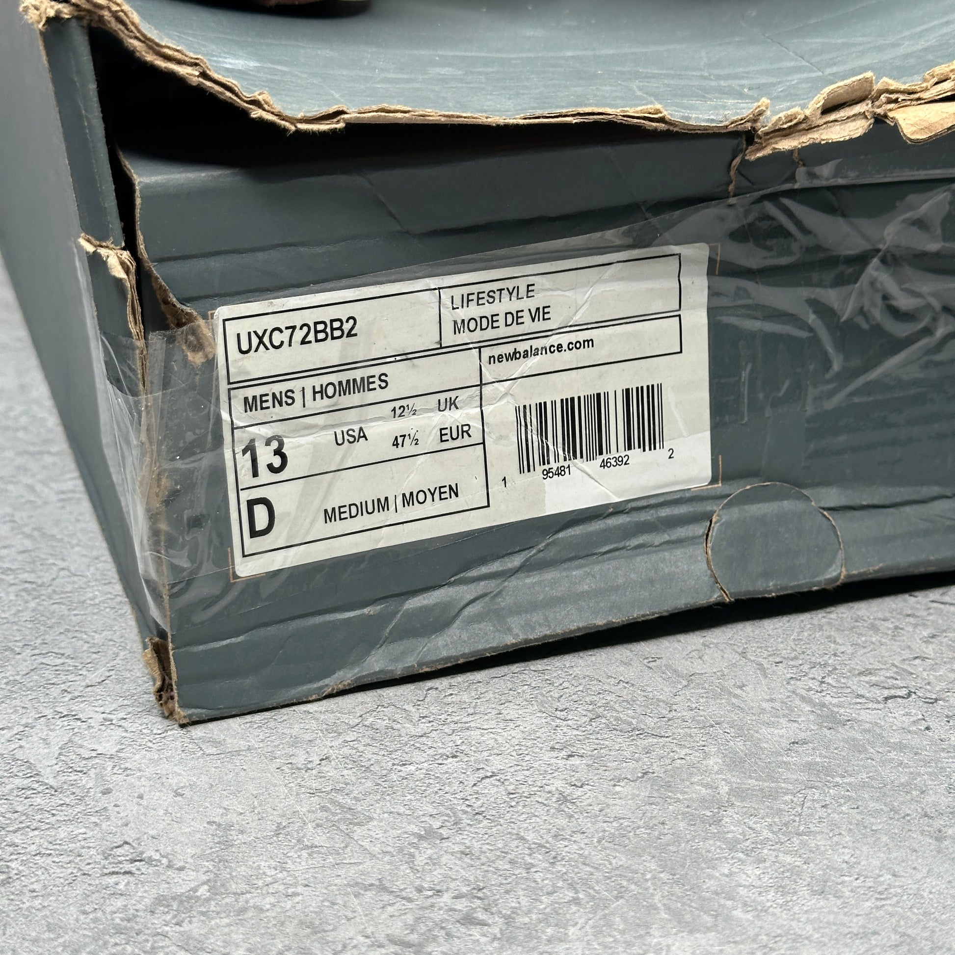 New Balance XC-72 Bone Multi-Color *pre-owned* SIZE 13