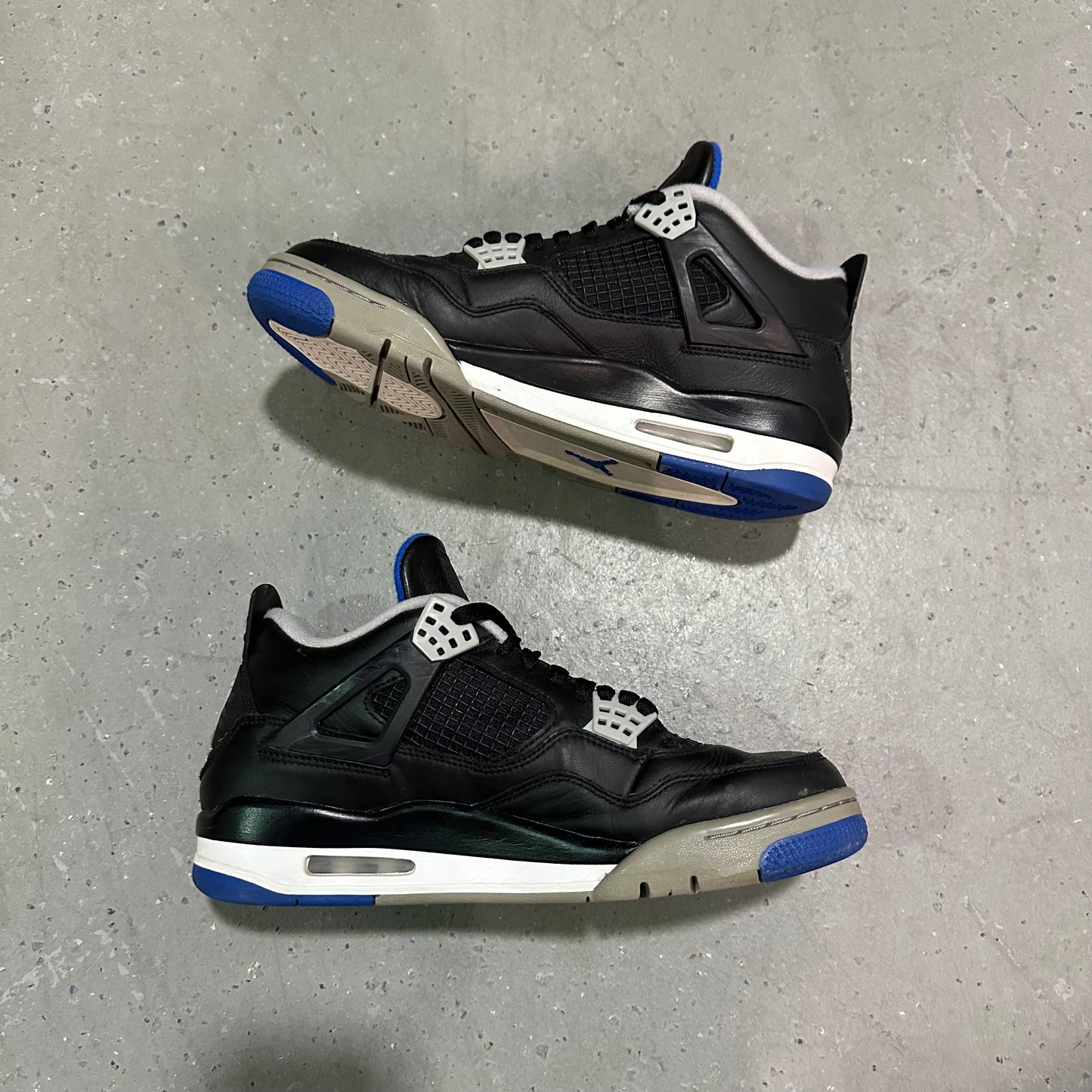 Jordan 4 Retro Motorsport Alternate *pre-owned* (SIZE 9.5)
