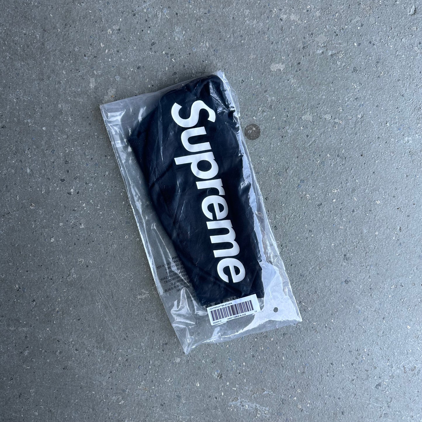 Supreme Lightweight Balaclava Black