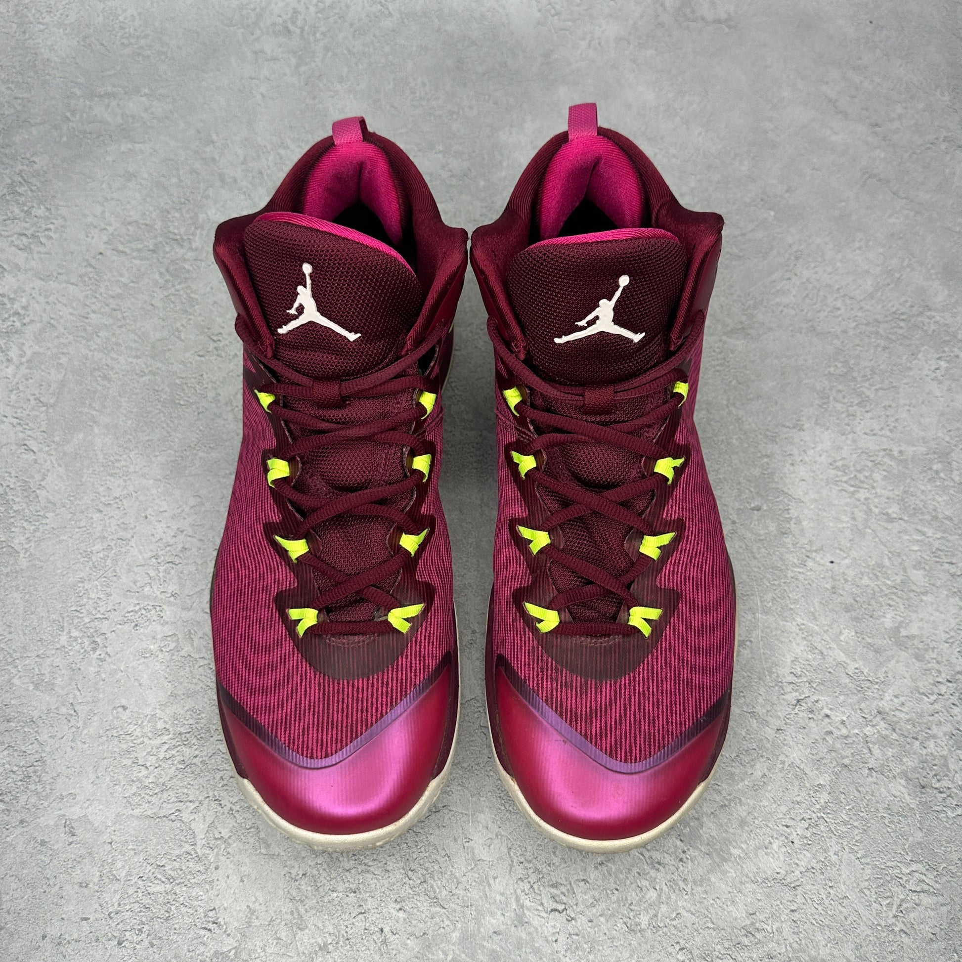 Air Jordan Super.Fly 3 Purple/Green *pre-owned* SIZE 11.5