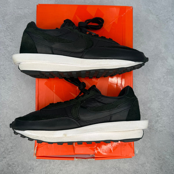Nike LD Waffle sacai Black Nylon *pre - owned* SIZE 9.5 - Kicks Collective PA - Nike - BV0073-002 - Men's Shoes - 9.5M/11W - Pre - Owned - Original Box (Damaged)