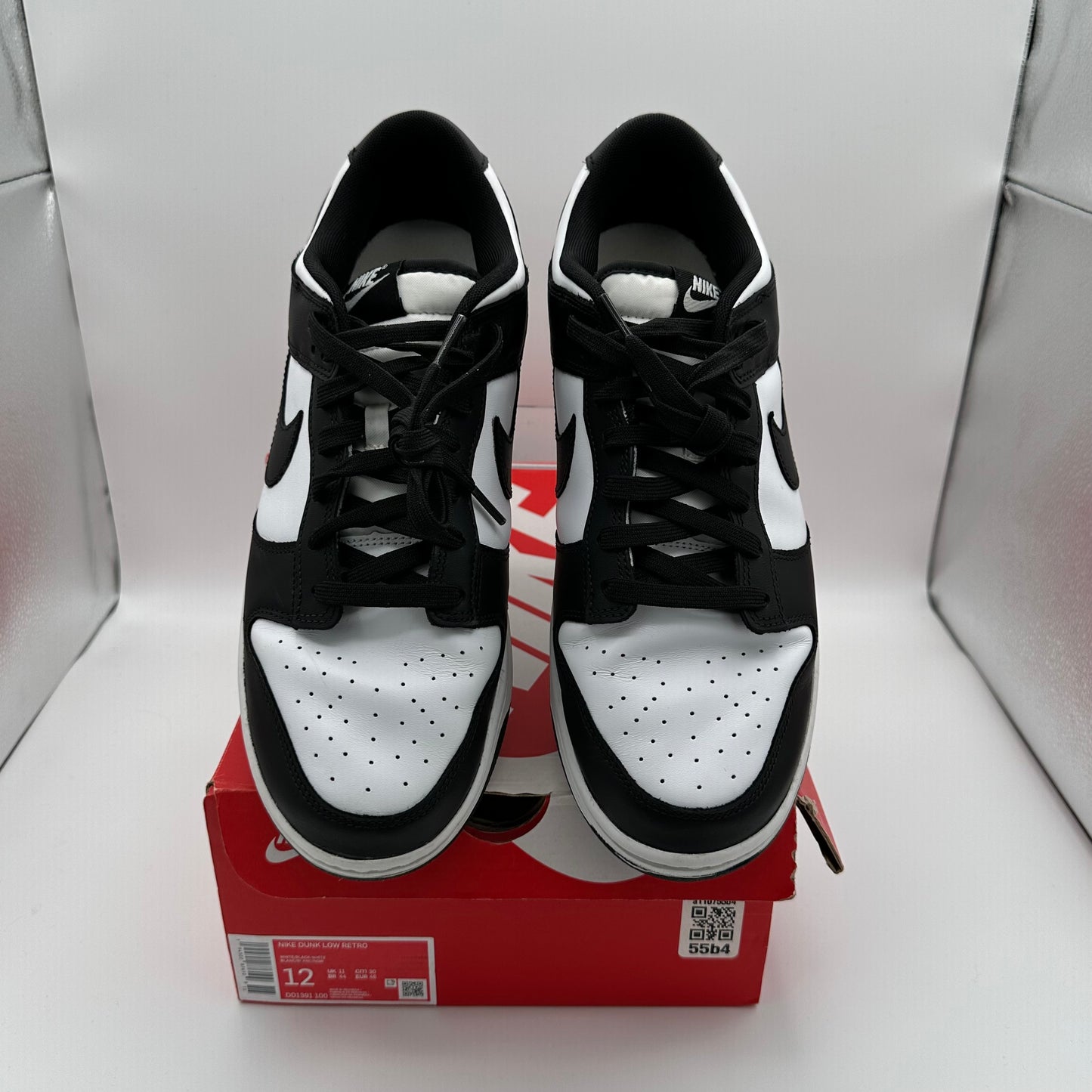 Nike Dunk Low Retro White Black Panda *pre-owned* (SIZE 12)