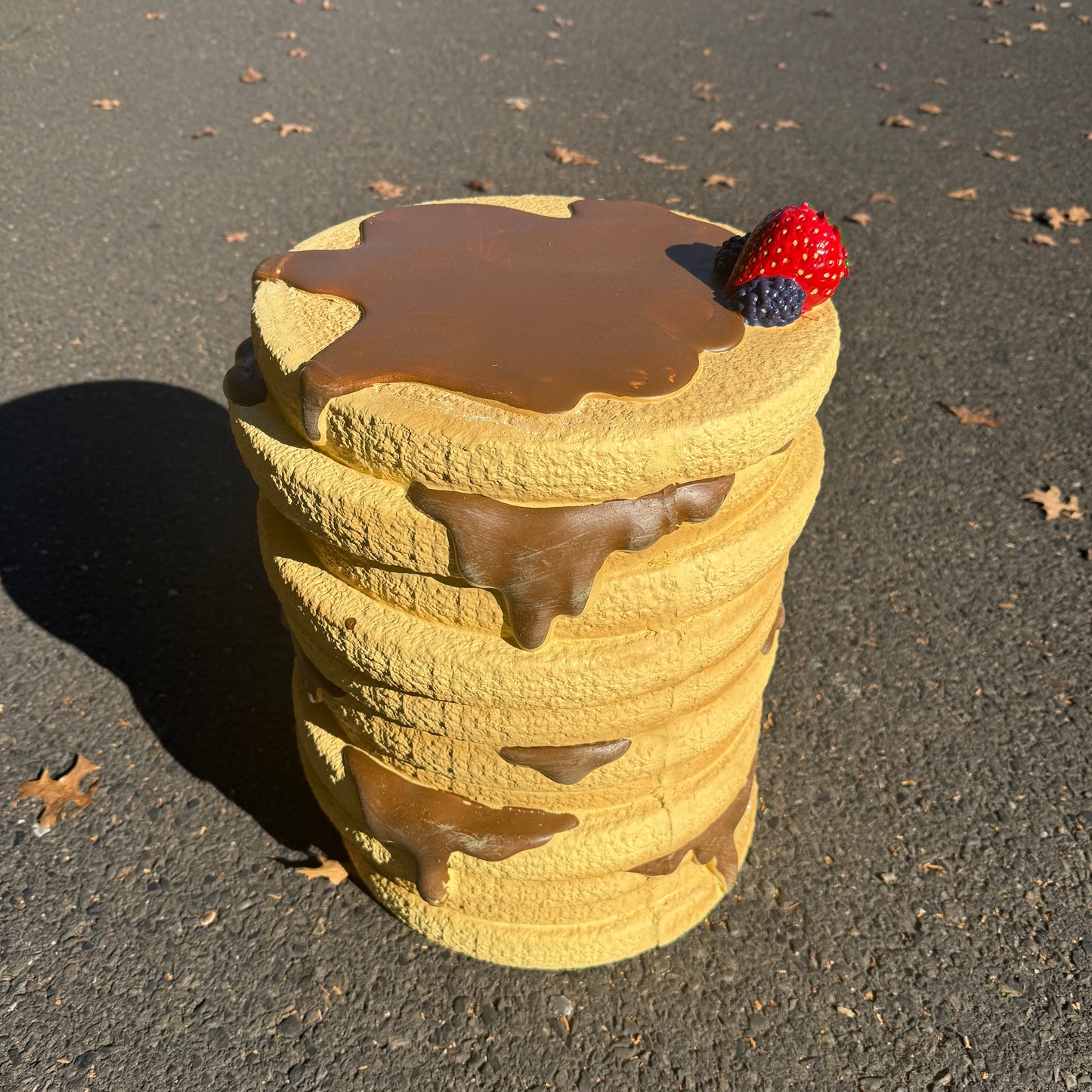 TikTok Viral Pancakes Food Stool (DELIVERY ONLY)