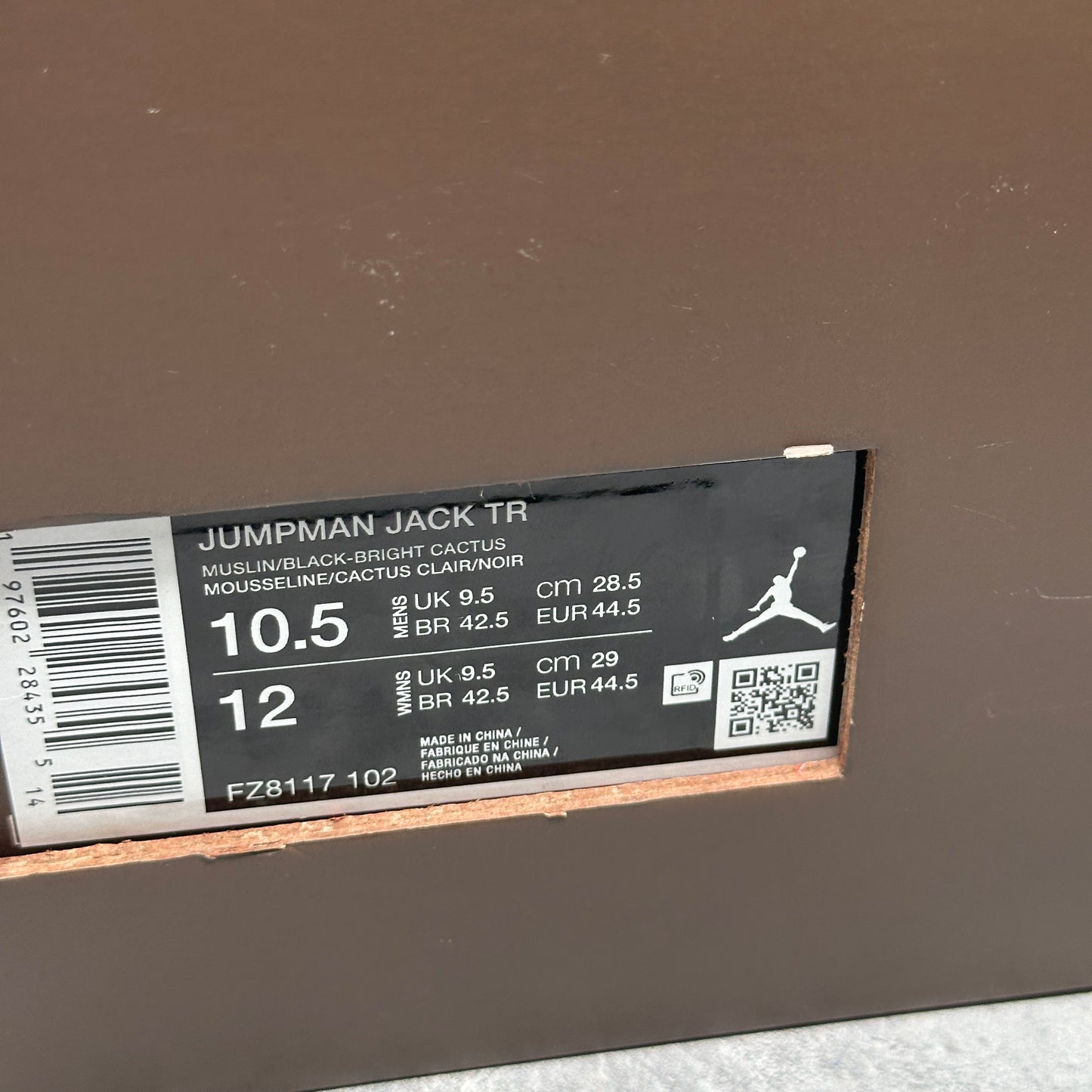 Jordan Jumpman Jack TR Travis Scott Bright Cactus WORN 1X OG ALL *pre-owned* SIZE 11
