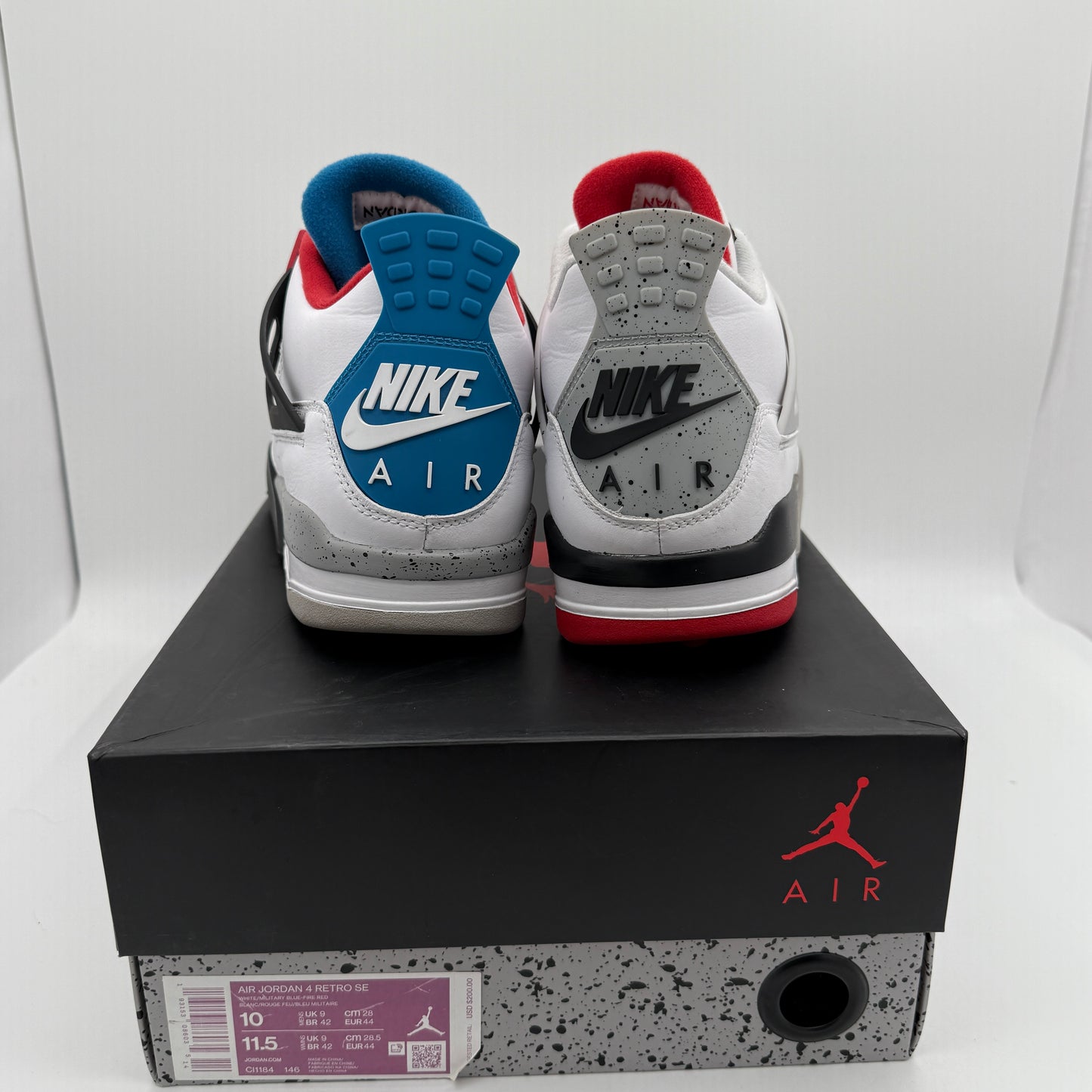 Jordan 4 Retro What The *pre-owned* (SIZE 10)