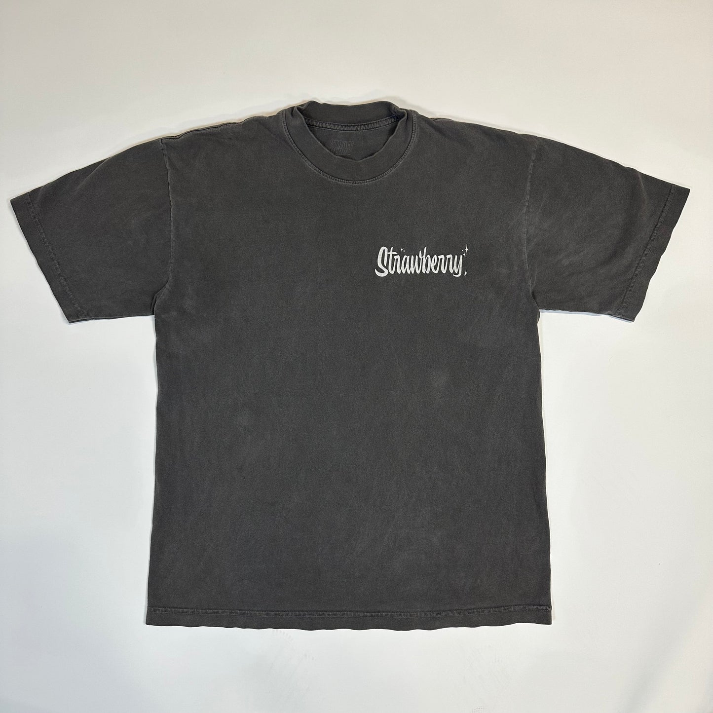 Strawberry Jams Tee Charcoal Grey *pre-owned* (SIZE MEDIUM)