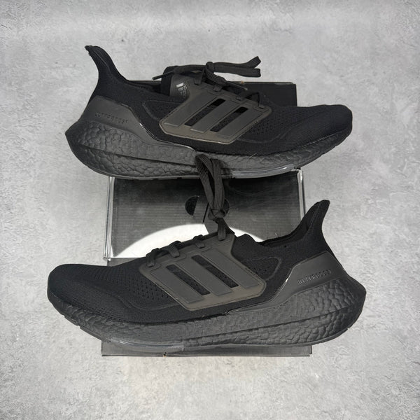 adidas Ultra Boost 21 Triple Black *pre - owned* SIZE 9 - Kicks Collective PA - adidas - FY0306 - Men's Shoes - 9M/10.5W - Pre - Owned
