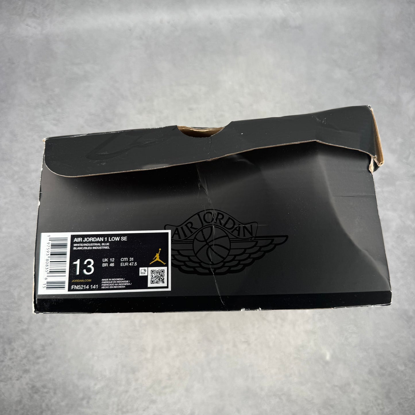 Jordan 1 Low Industrial Blue *pre-owned* SIZE 13