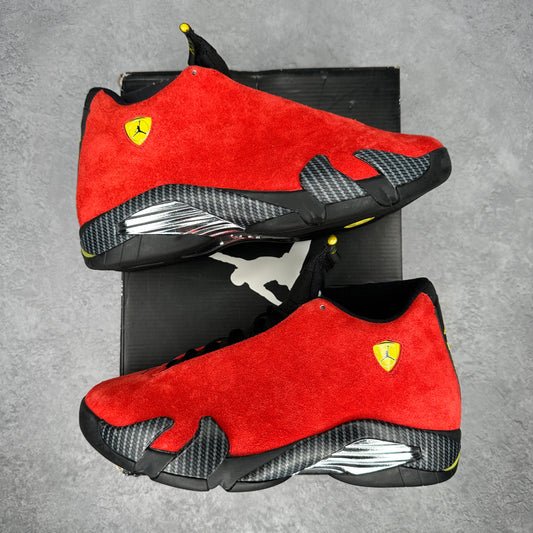 Jordan 14 Retro Challenge Red CLEAN *pre-owned* SIZE 8.5