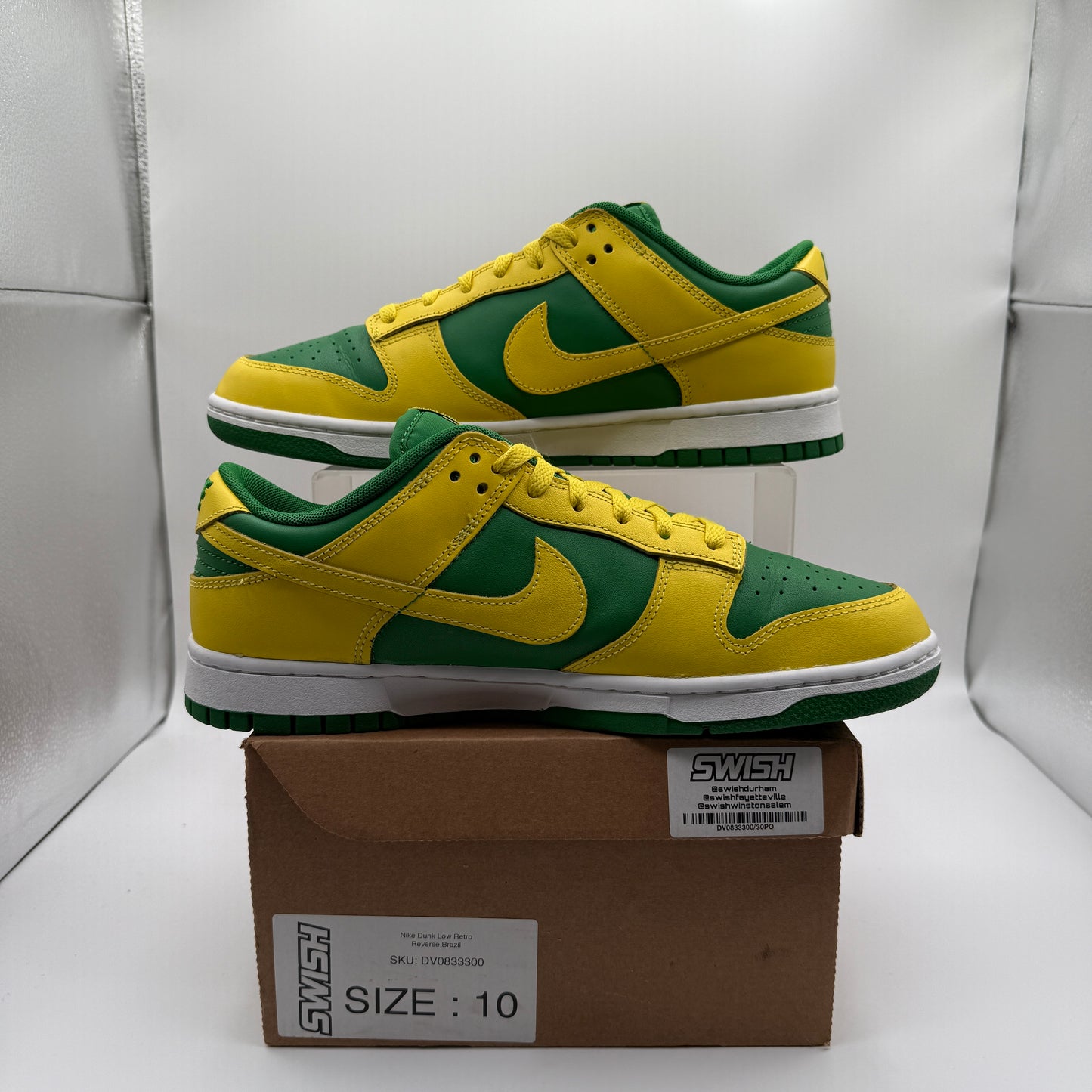 Nike Dunk Low Reverse Brazil *pre-owned* (SIZE 10)