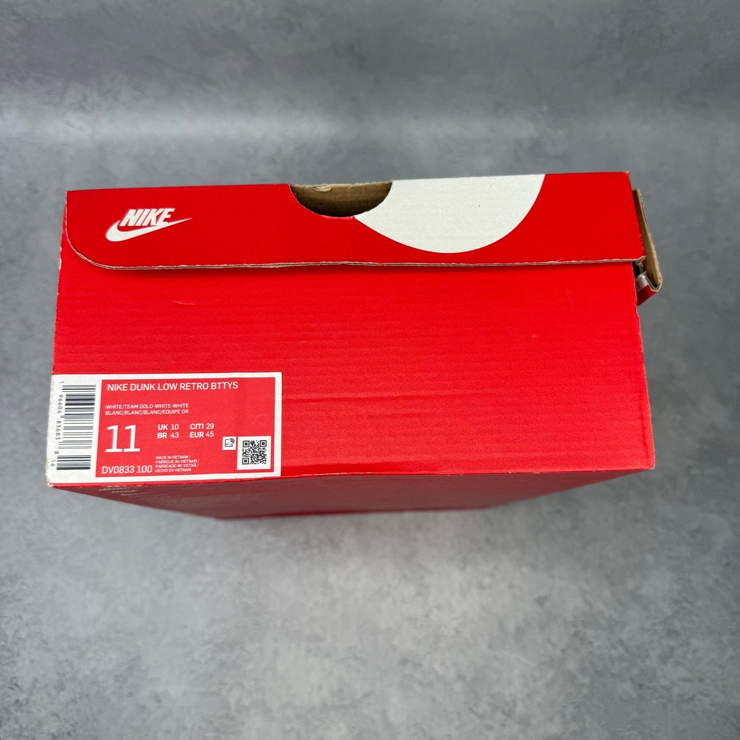 Nike Dunk Low Team Gold *pre - owned* SIZE 11 - Kicks Collective PA - Nike - DV0833-100 - Men's Shoes - 11M/12.5W - Pre - Owned