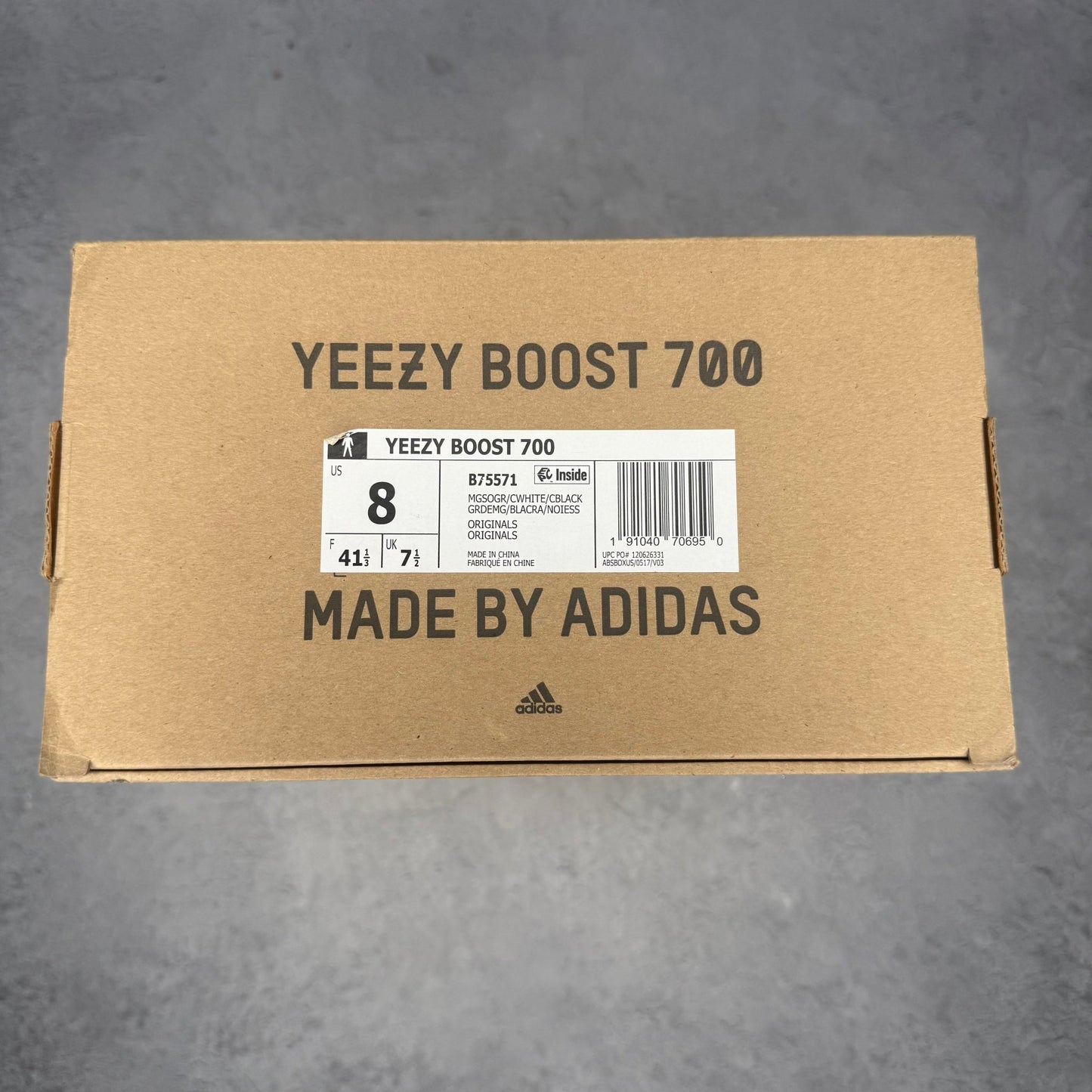 adidas Yeezy Boost 700 Wave Runner *pre - owned* SIZE 8 - Kicks Collective PA - adidas - B75571 - Men's Shoes - 8M/9.5W - Pre - Owned