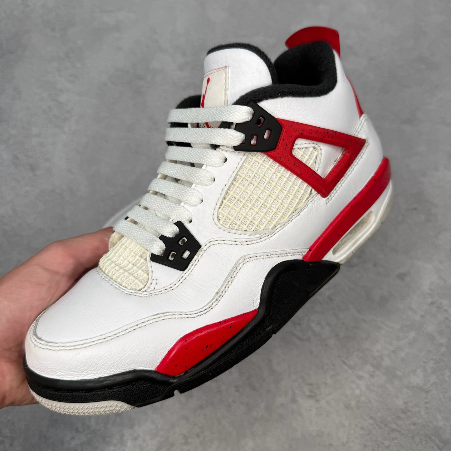 Jordan 4 Retro Red Cement (GS) *pre-owned* SIZE 5.5Y