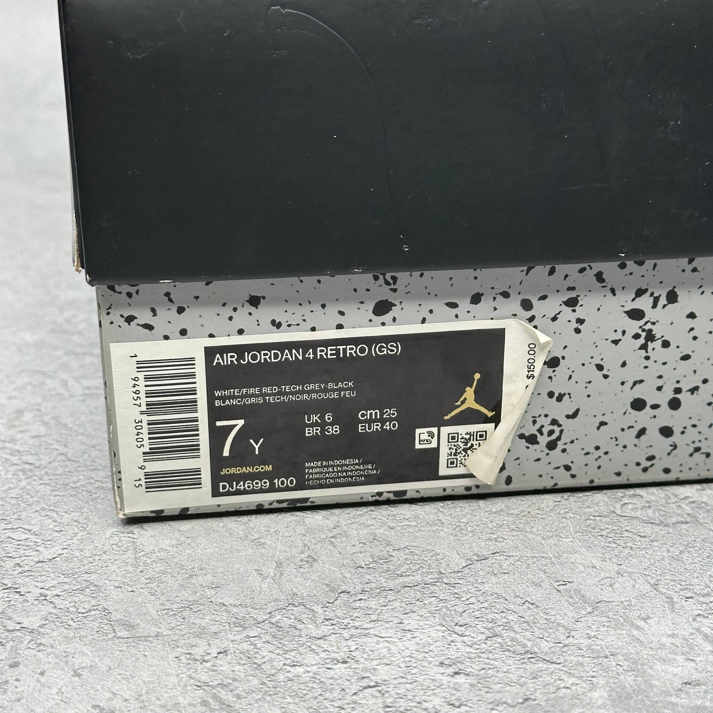 Jordan 4 Retro White Oreo (2021) (GS)