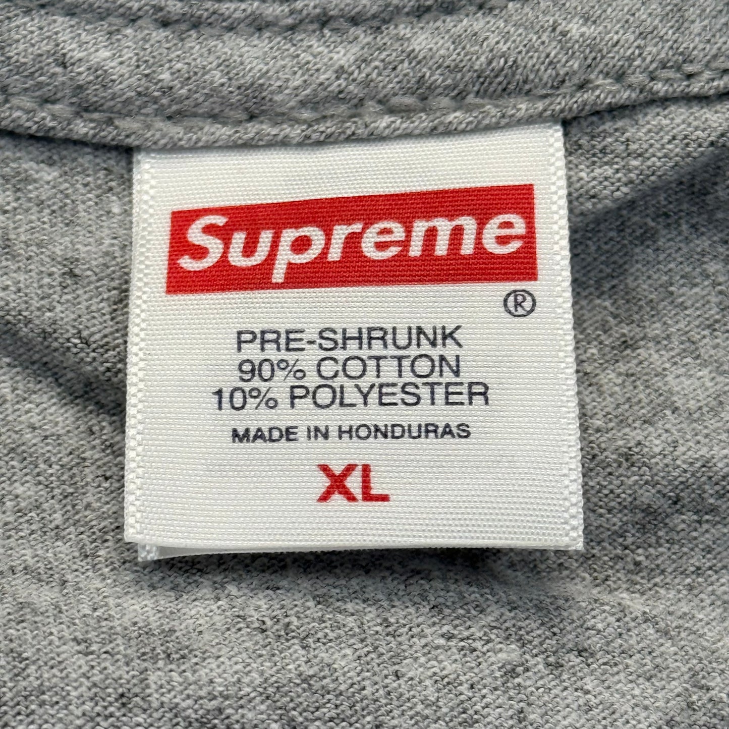 Supreme Playboi Carti Tee Grey SIZE XL