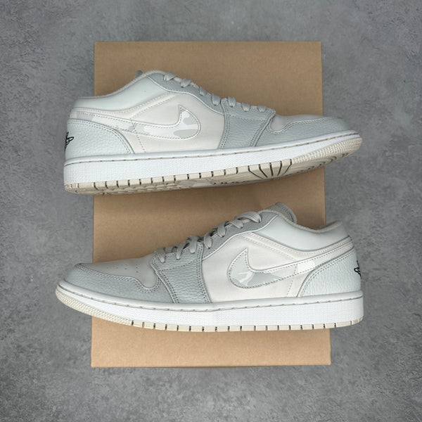 Jordan 1 Low White Camo *pre - owned* SIZE 10.5 - Kicks Collective PA - Jordan - DC9036-100 - Men's Shoes - 10.5M/12W - Pre - Owned - Replacement Box