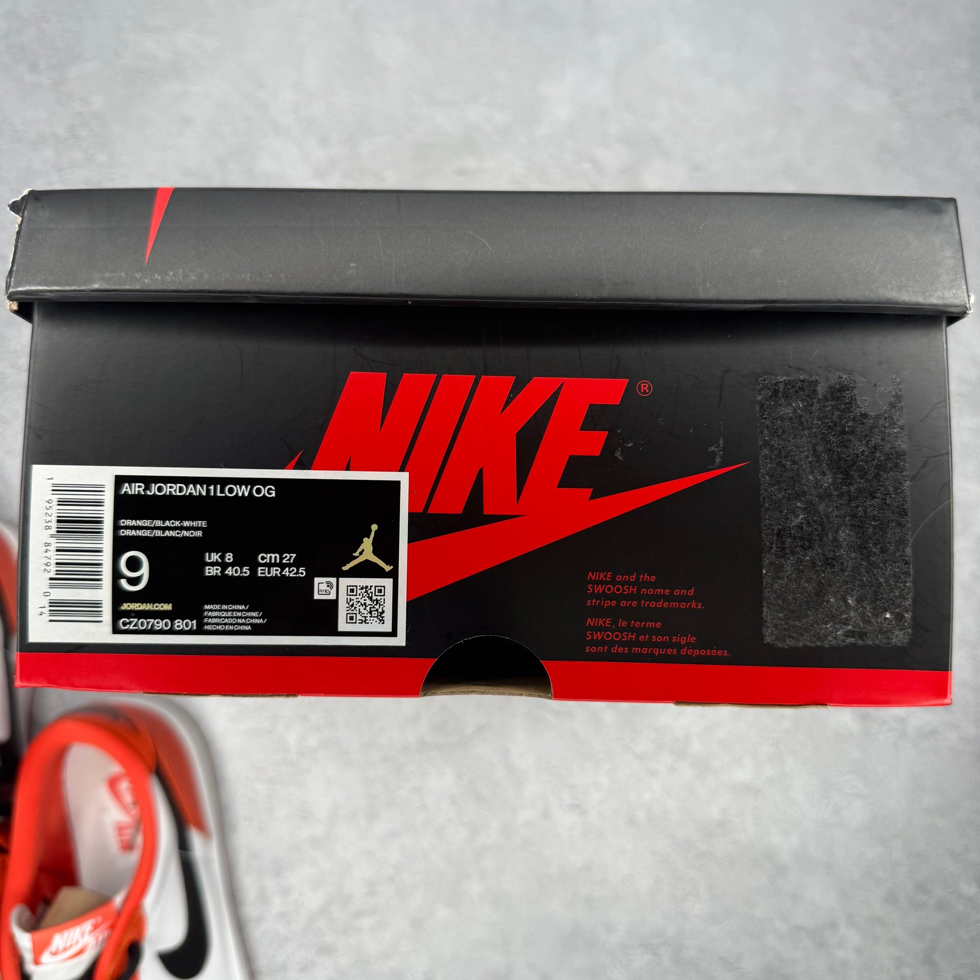 Jordan 1 Low Starfish *pre-owned* SIZE 9