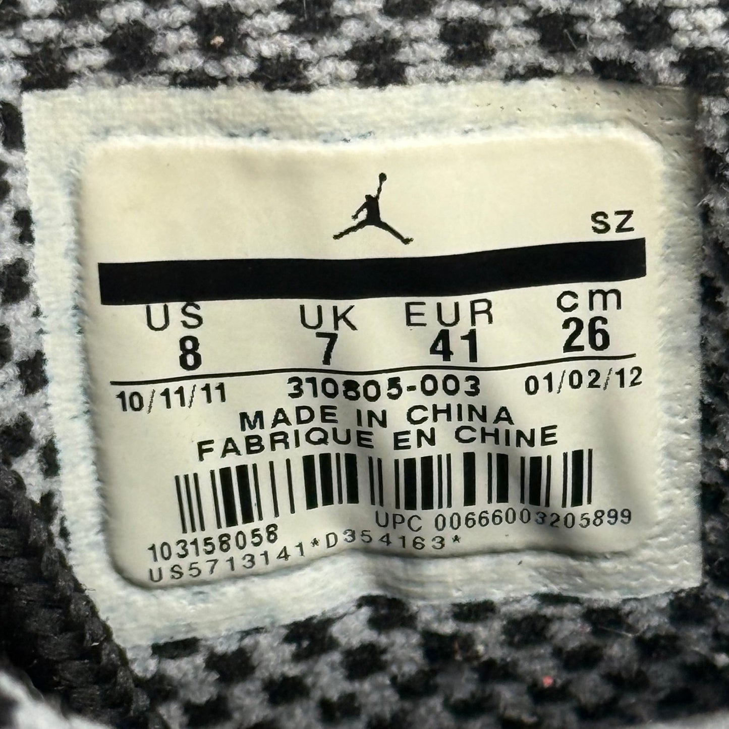 Jordan 10 Retro Stealth (2012) *pre - owned* SIZE 8 - Kicks Collective PA - Jordan - 310805-003 - Men's Shoes - 8M/9.5W - Pre - Owned - No Box