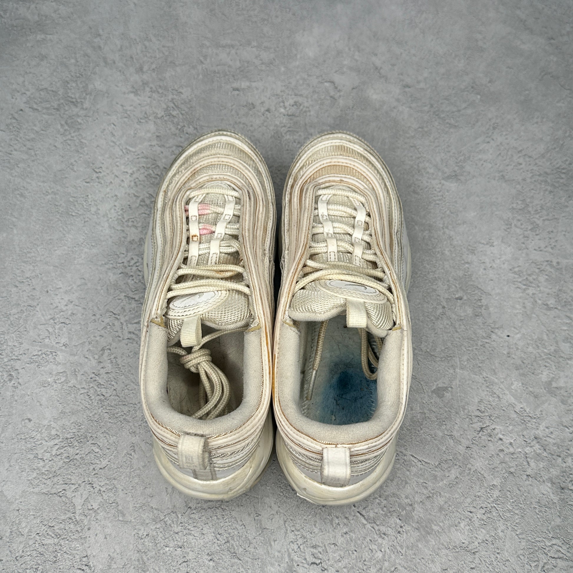 Nike Air Max 97 White Pure Platinum (Women's) *pre-owned* SIZE 8W