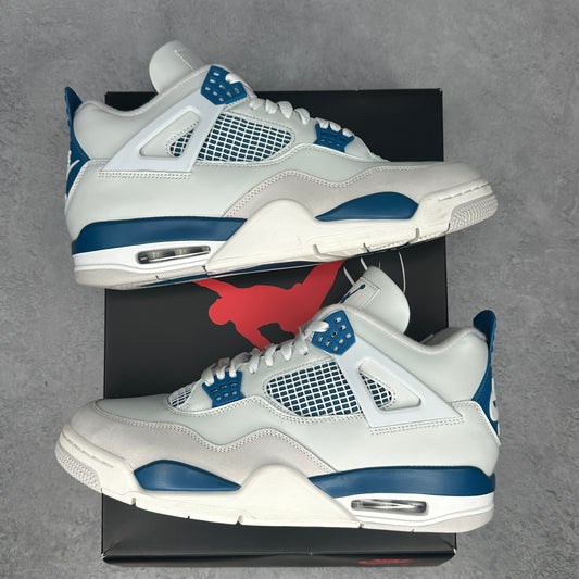 Jordan 4 Retro Military Blue (2024)  *pre-owned* SIZE 12