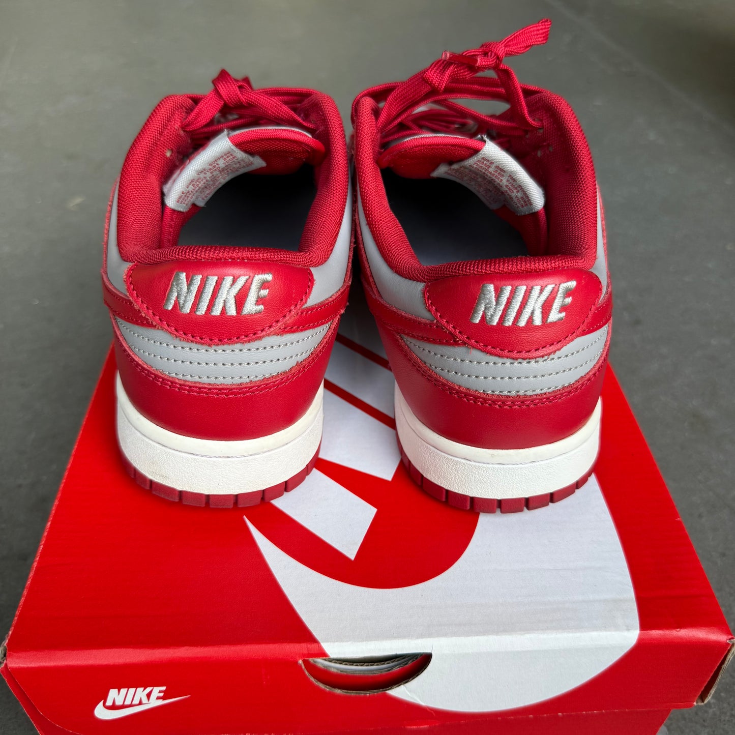 Nike Dunk Low Retro UNLV (2021) *pre-owned* (SIZE 10)