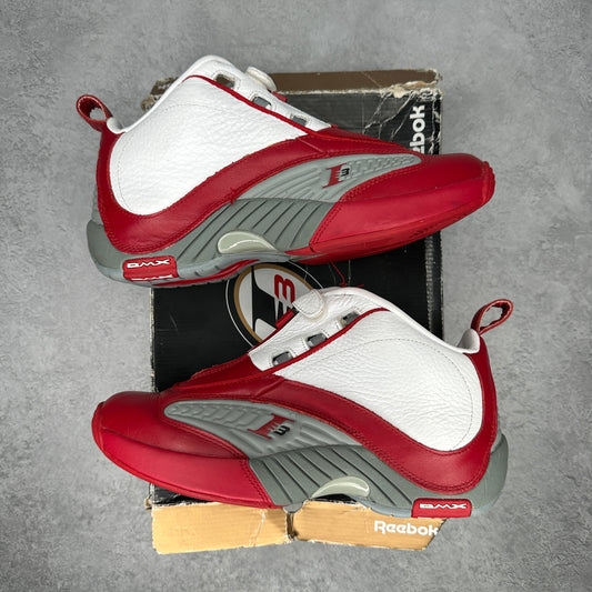 Reebok Answer IV White Red (2012/2017) *pre-owned* SIZE 8.5