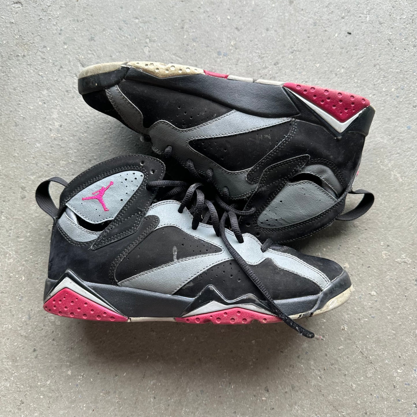 Jordan 7 Retro Sport Fuschia (GS) *pre-owned* (SIZE 7Y)