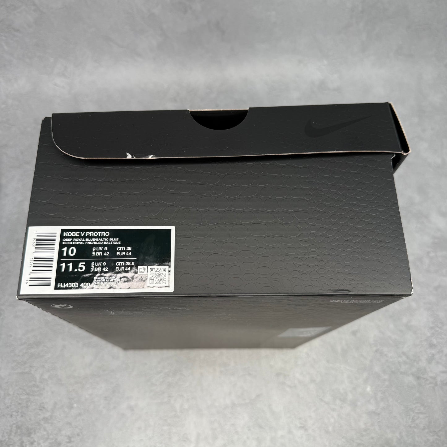 Nike Kobe 5 Protro X-Ray PADS *pre-owned* SIZE 10