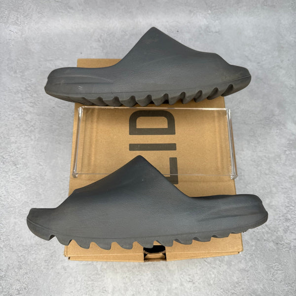 adidas Yeezy Slide Dark Onyx *pre - owned* SIZE 8 - Kicks Collective PA - adidas - ID5103 - Men's Shoes - 8M/9.5W - Pre - Owned - Replacement Box