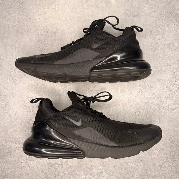 Nike Air Max 270 Triple Black *pre - owned* SIZE 11.5 - Kicks Collective PA - Nike - AH8050-005 - Men's Shoes - 11.5M/13W - Pre - Owned - No Box
