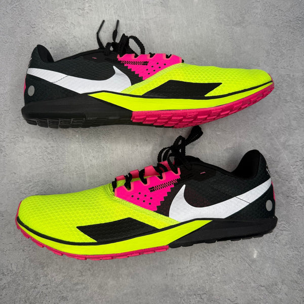 Nike ZoomX Dragonfly XC Volt Hyper Pink *pre - owned* SIZE 12 - Kicks Collective PA - Nike - DX7992-700 - Men's Shoes - 12M/13.5W - Pre - Owned - No Box