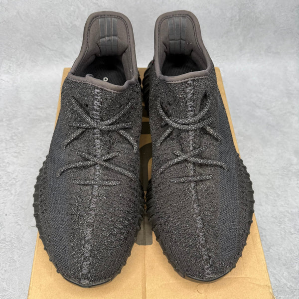 adidas Yeezy Boost 350 V2 Static Black (Reflective) *pre - owned* SIZE 10 - Kicks Collective PA - adidas - FU9007 - Men's Shoes - 10M/11.5W - Pre - Owned - Replacement Box