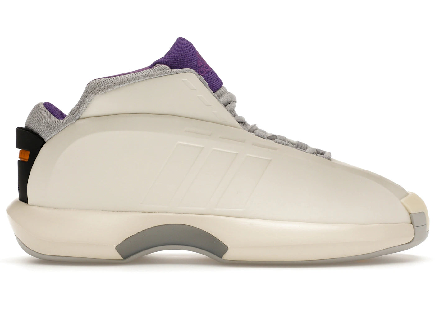 adidas Crazy 1 Cream White Active Purple *pre-owned* SIZE 11.5