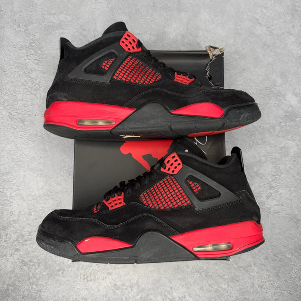 Jordan 4 Retro Red Thunder *pre - owned* SIZE 12 - Kicks Collective PA - Jordan - CT8527-016 - Men's Shoes - 12M/13.5W - Brand New - Replacement Box